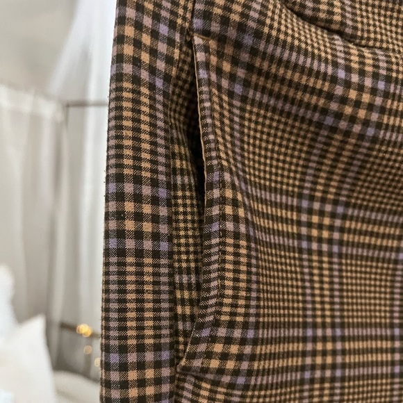 URBAN OUTFITTERS Plaid High Waisted Pants - Picture 4 of 6